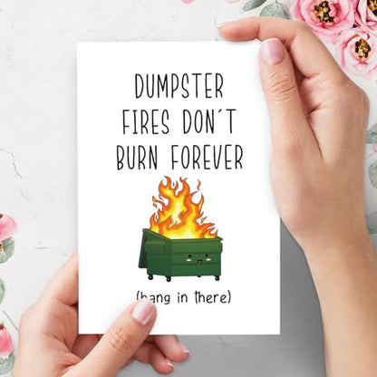 Funny Get Well, Cute Encouragement Card for Him, Her & Friend, Sympathy & Tough Times Card for Family & Friendship - color: 3-25