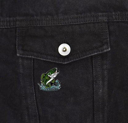 Largemouth Bass Enamel Pin