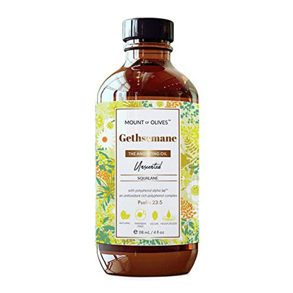 Mount of Olives The Anointing Oil (Gethsemane - The Anointing Oil, 118 mL / 4 fl oz) With Cosmeceuticals Derived from Biblical Botanicals - size: 4 Fl Oz (Pack of 1)