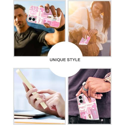 Christian God Phone Case for iPhone 16 6.1", Western Aesthetic Jesus Verse Bible Cross Pattern Design Print Cover for Women Man, Soft TPU Protection for iPhone 16-Pink - color: Jesus-Pink