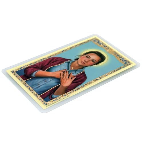 Blessed Chiara 'Luce' Badano Laminated Holy Card | 4.5" Devotional Prayer Card | Modern Inspirational Patron Saint of Youth | Great Catholic Gift for Confirmation