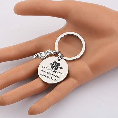 AKTAP Marathon Runners Gifts Cross Country Jewelry Fitness Exercise Gift - color: Cr-ss Cou-try K