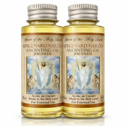 TALISMAN4U Spikenard Anointing Oil from Jerusalem, 2 x 60 ml