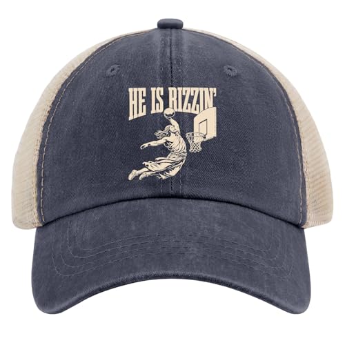 Jesus Hat Gifts for Men - color: Purplish Blue041