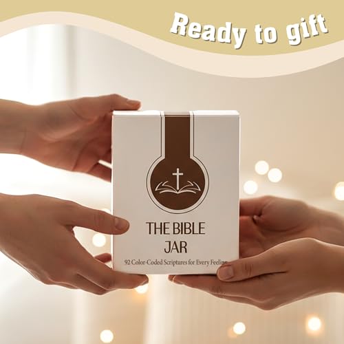 Bible Verse Jar for Niece, Gifts for Niece, 92 Scriptures of Love - color: Bible For Niece
