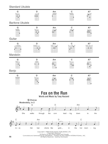 Bluegrass Songs - Strum Together Songbook | 70 Classic Bluegrass Standards for Ukulele Guitar Mandolin Banjo Baritone Ukulele | Easy Sheet Music Arrangements | Chords Lyrics Melody Lines