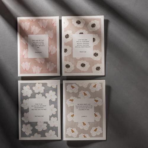 DIVERSEBEE Inspirational Christian Greeting Cards of Encouragement (Bloom) - color: Bloom