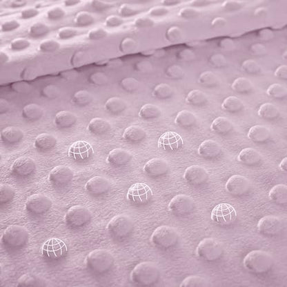 Fleece Baby Blankets for Girls & Boys, Infant Toddler Blanket - color: Pink Elephant