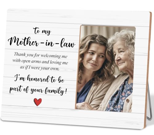 Mother In Law Wedding Picture Frame - color: mother in law