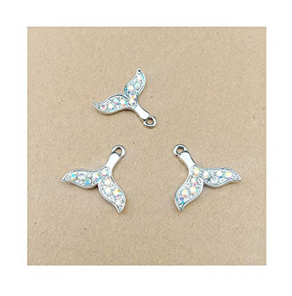 Baydurcan Silvery Necklace for Women Pendant Chain Friendship Necklace Gift - style: mermaid tail s