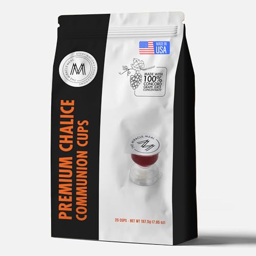 Miracle Meal Chalice Communion Cup & Wafer Set, Travel Pack of 25-Cups - size: Bag of 25 Chalice