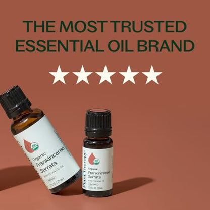 Plant Therapy Organic Frankincense Serrata Essential Oil, 30 mL (1 oz) - size: 1 Fl Oz (Pack of 1)