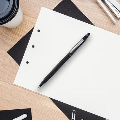 Cross Click Classic Black Selectip Ballpoint Pen,Black ink - color: Black