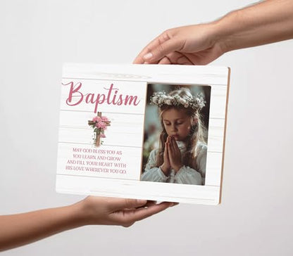 Baptism Picture Frame Gifts for Daughter - color: baptism 1
