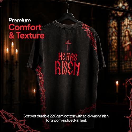 SAINT KAIZEN Men’s Shirts for Extra Softness - 220G Cotton Oversized - color: Black, size: XX-Large