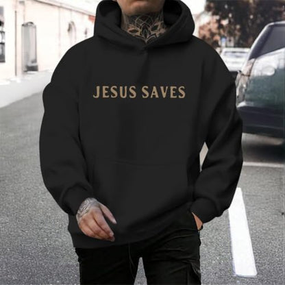 Christian Hoodies for Men God Jesus Cross Faith Religious Christ Hoodie - color: Black-a, size: X-Large