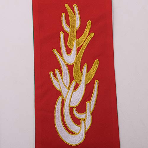 BLESSUME Church Clergy Pastor Reversible Stole - color: Red and Green