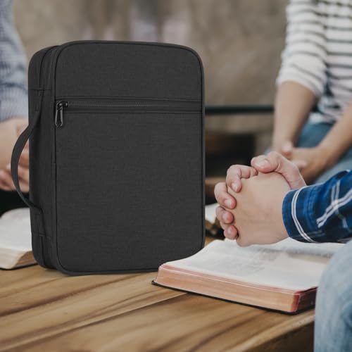 Bible Covers - Stylish Bible Covers - Bible Case with Durable Handle - Bible Bag Journal Case - Bible Carrying Book Church Bag Case Gift for Mother Lady Women Men
