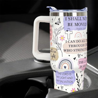 Christian Gifts for Women 40 Oz Child of God Christian Tumbler Cup Inspirational Religious Gifts for Mom Wife Sister Friends Christians Faith Jesus God Bible Verse Gift - color: I am a Child of God 01