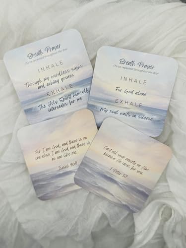 Grief Gifts for Women - Scripture Breath Prayer Cards for Loss & Comfort