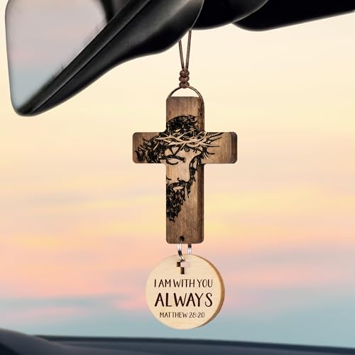 Car Accessories Christian Gifts for Women Men, Cross for Car Religious Gift - color: Jesus