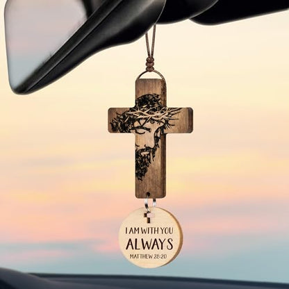 Car Accessories Christian Gifts for Women Men, Cross for Car Religious Gift - color: Jesus