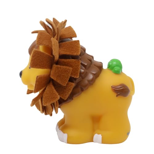 Fisher-Price Replacement Part for Collectible Little People Noah's Ark or Zoo Playset K0475 - Replacement Male Lion Figure with Touch and Feel Mane