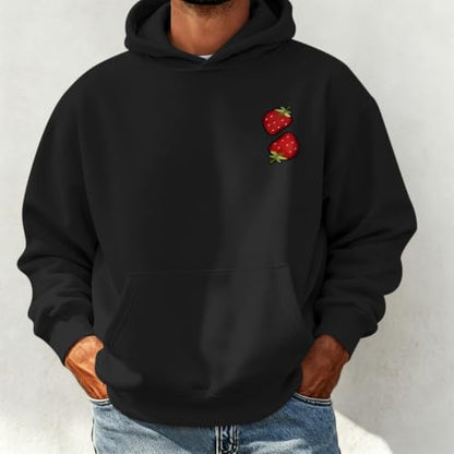 Christian Hoodies for Men Fruit of The Spirit Hoodie Jesus Religious Faith Bible Verse Sweatshirt Graphic Pullover - color: Black, size: XX-Large
