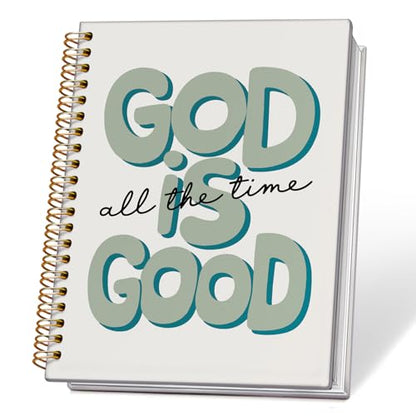 ETVISO Green Bible Journal Notebook for Women, Inspirational Christian Gifts for Women, Prayer Bible Supplies Journal, Church Notes Notebook, Cute Preppy Aesthetic Hardcover Spiral Notebooks 5.5x8.3 - color: 04-Bible(Green)