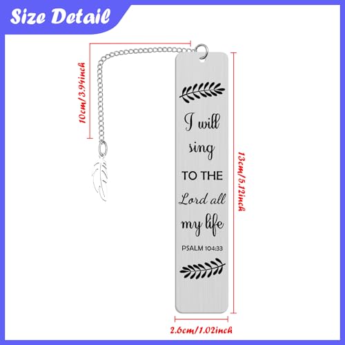 Inspirational Bible Verses Bookmark Baptism Gifts for Christian Book Marker for Reading Religious Gifts for Men Book Markers for Books Encouragement Retirement Birthday Gift for Friends - color: Religious Gifts Bookmark - Style 6