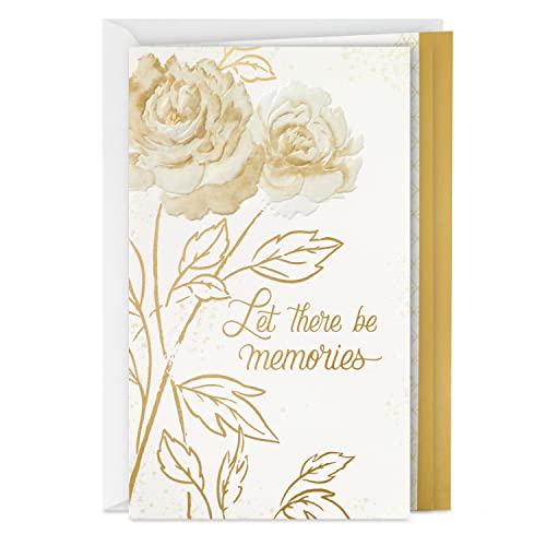 Hallmark Sympathy Card (Let There Be Memories) - color: Modern Floral