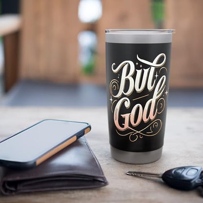 Religious But God Christian Coffee Travel Mugs Cup Womens Stainless Steel Insulated Tumbler