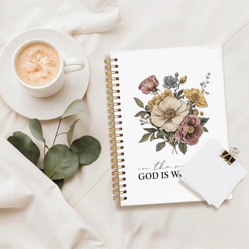 Bible Journal for Women,Bible Journal,Prayer Bible Supplies Journal - color: God is working