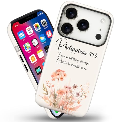 Magnetic for iPhone 17 Pro Cute Christian Phone Case, Bible - color: Bible, size: iPhone 17 Pro