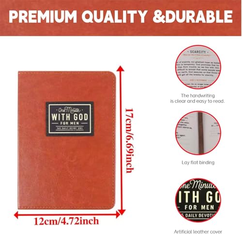 Joyisle 2PCS Minute Prayer Devotional Journal – Daily Prayer Tracking, Scripture Reflection & Spiritual Growth Notebook for Men & Women, Christian Worship & Faith Journal