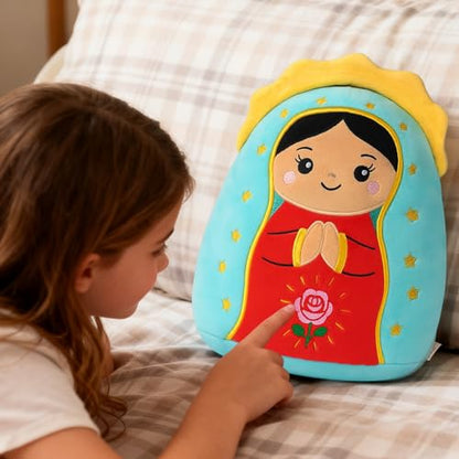 Lady of Guadalupe Plush Pillow Gifts Religious Stuffed Doll - style: Lady of Guadalupe
