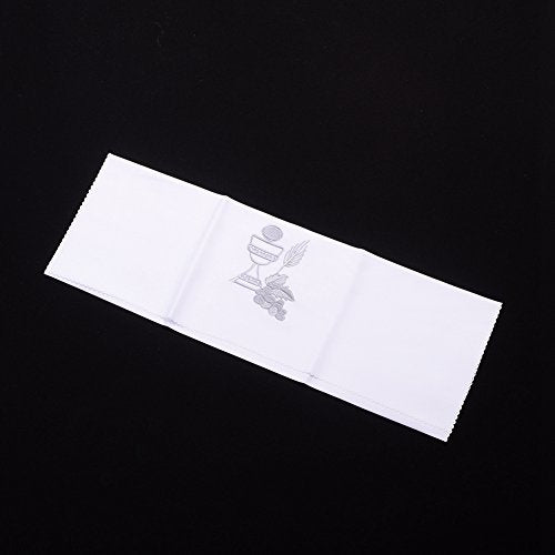 BLESSUME Church Altar Corporal Square Chalice Altar Cloth (A) - color: A