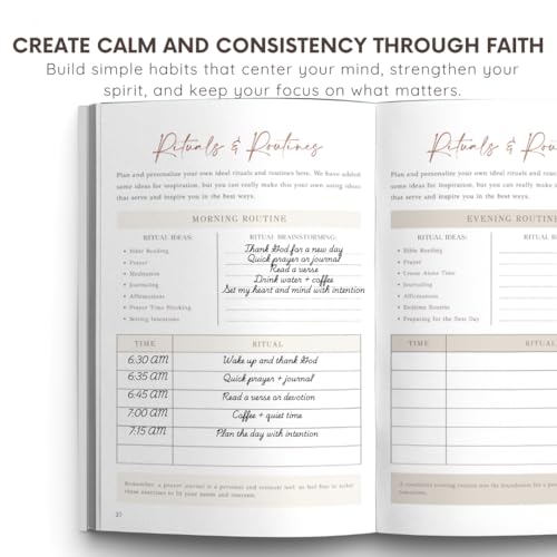 Daily Prayer Journal with Prompts | 90-Day Guided Devotional & Scripture Reflection | Bible Study and Spiritual Growth Tracker | Undated Faith Planner, 5.5x8" - White with Gold Dots - color: Dotted White
