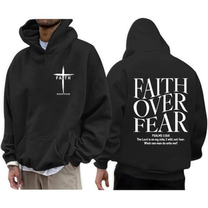Christian Hoodies for Men God Jesus Cross Faith Religious Christ Hoodie - color: Black10, size: 3X-Large
