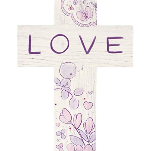 Precious Moments Love Wood Wall Cross 182411, Multicolor - style: Confirmation Cross