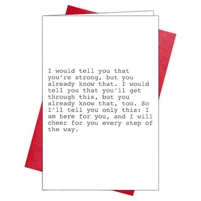 Thinking of You Cards for Women Men, Get Well Cards for Friends - color: DXI#051