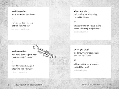 Would You Rather? Bible Questions: A Fun Bible Game for Kids and the Whole Family!