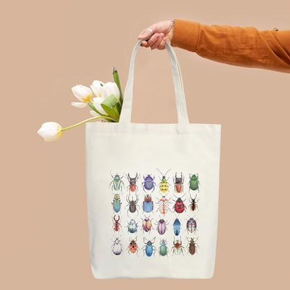 Doreen's Boutique Aesthetic Canvas Handbag Tote Bag - style: Insect
