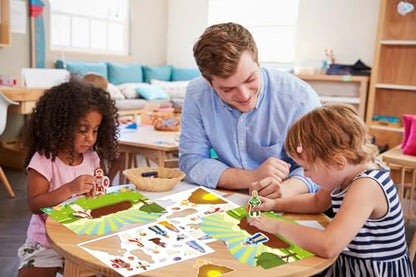 FaCraft Easter Crafts for Kids Religious Gifts Make an Easter He Lives Sticker Scenes 24pcs Jesus Resurrection Stickers for Classroom Party Games Bible Christian Sunday School Crafts - color: Multi-6