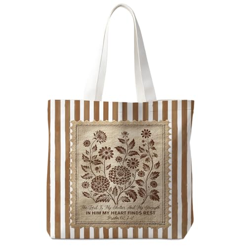 Christian Tote Bag - color: Vintage Floral