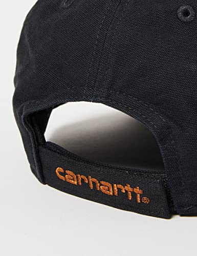 Carhartt mens Canvas Cap - color: Black