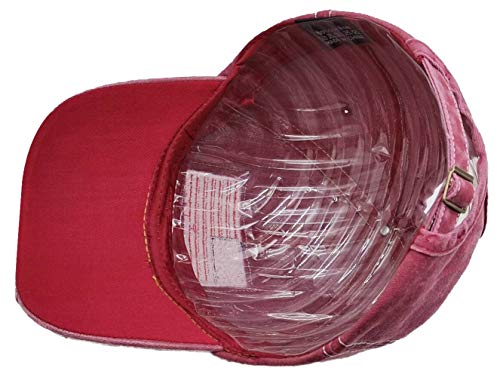 Women American Flag Ponytail Hat, Embroidery Adjustable Washed Distressed Messy Bun Baseball Cap … - color: Us Flag -Red