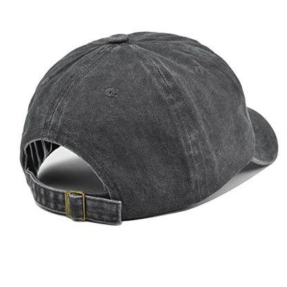 Quanhaigou Baseball Cap Dad Hat Adjustable Fashion Hats for Men Women Polo Trucker Unisex Style Headwear - color: Boat Captian Black
