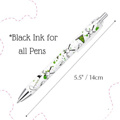 8PC Golf Golfing Pens Black Gel Ink For Themed Party Decorations Tournament Prizes Decorative Stationery Office Supplies Desk Accessories Set Souvenirs Gifts With Funny Cool Sayings For Men Coworkers - style: Golf