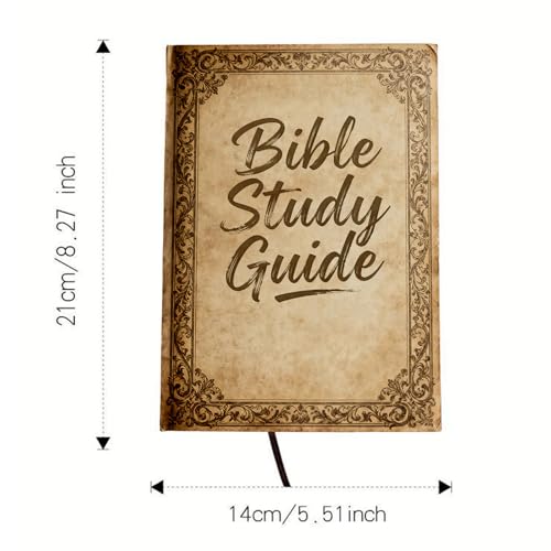 66-Page Bible Study Guide Notebook Bible Bible Journal Prayer Study Notebook Planner Christian Gift